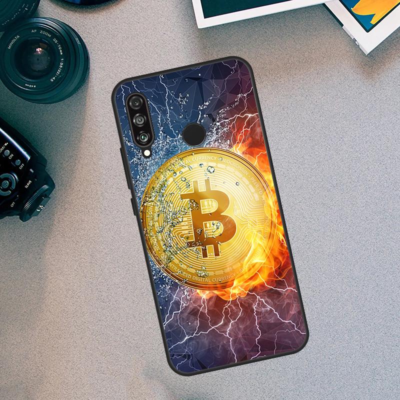 Bitcoin BTC Case For Huawei Nova 10 9 SE 3i 7i 11i 11 Pro 5T Y60 Y61 Y70 Y90 Y91 P20 P30 P40 Lite Cover