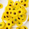 20Pcs Artificial Sunflower Scrapbook Christmas Decor for Home Wedding Outdoor Garden Diy Candy Box Bridal Accessories Clearance