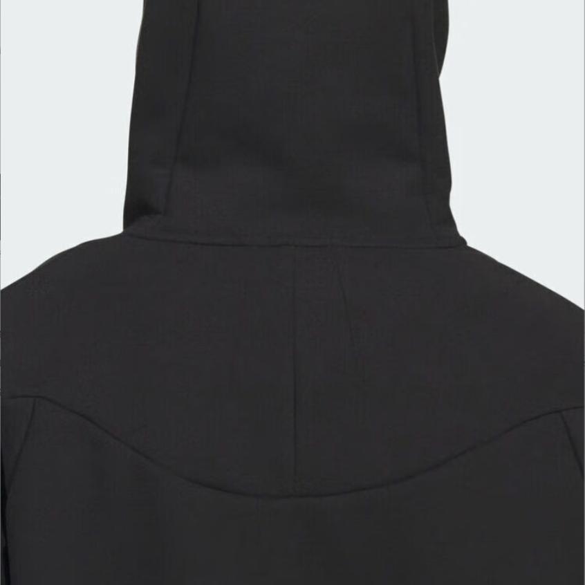 Adidas FUSTL Jackets Men's Black Hooded Moderate Other KC0168-
