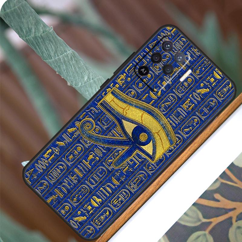 

Sacred Eye of Horus Egypt Fresco For OPPO A53S A57S A54S A38 A78 A58 A79 A15 A17 A77 A16 A76 A96 A52 A72 A5 A9 A94 A74 Case OPPO A5 2020
