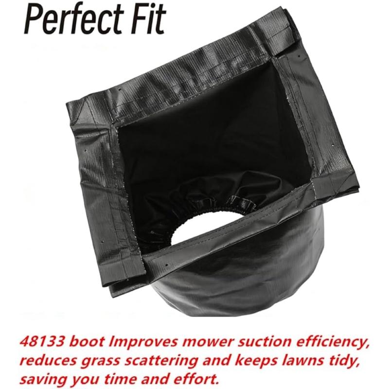 Leaves Vac Parts 48133 Replacement Hard Top Boot For Leaves Vacuum Systems Lawn Mowers 551889C 502494