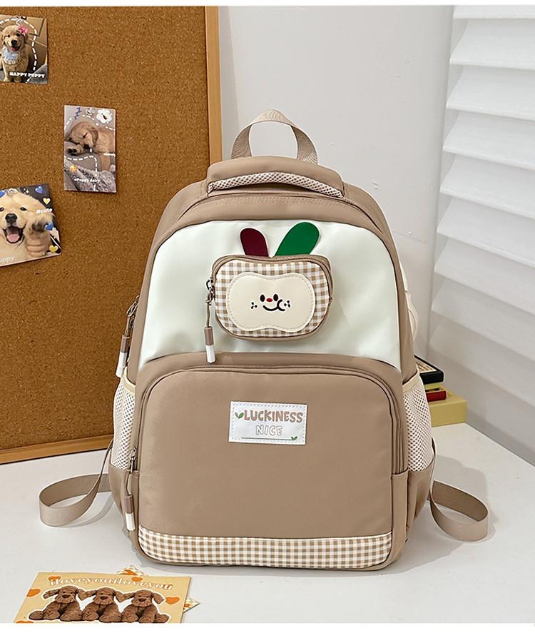 Cute Spacious And Cartoon Backpack For Students With Ergonomic Shoulder Straps Ideal For School And Everyday Use