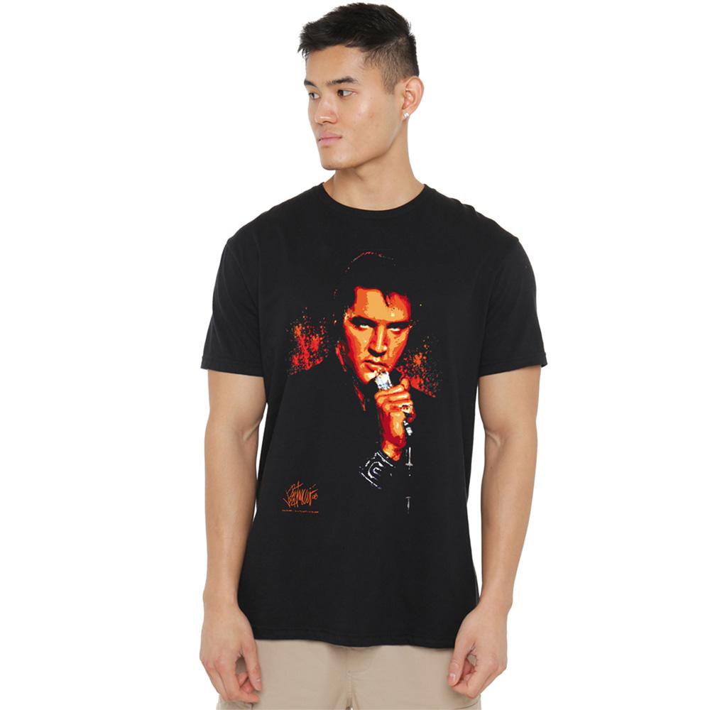 Elvis Presley Unisex Adult Trouble T-Shirt
