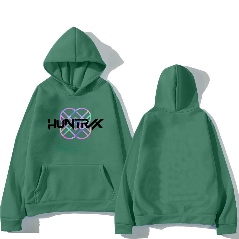 Huntrix Girl Hoodie 2025 Movie Demon Hunters Fashion Men/women Hoodies Harajuku Winter Clothes Pullover Sweatshirt Vintage