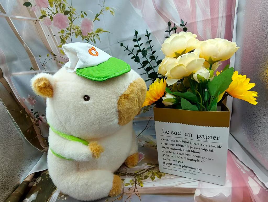 23Cm Capybara Plush Toy Machine Grab Doll Wedding Gift Annual Meeting Event Throw Soft Toy Doll