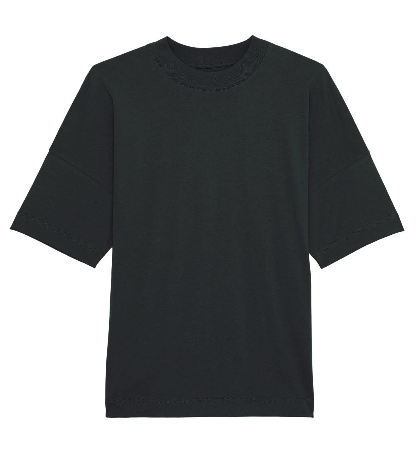 

Mens Organic Cotton T-Shirt Oversized Crew Neck T-Shirt High Edge Fashion S