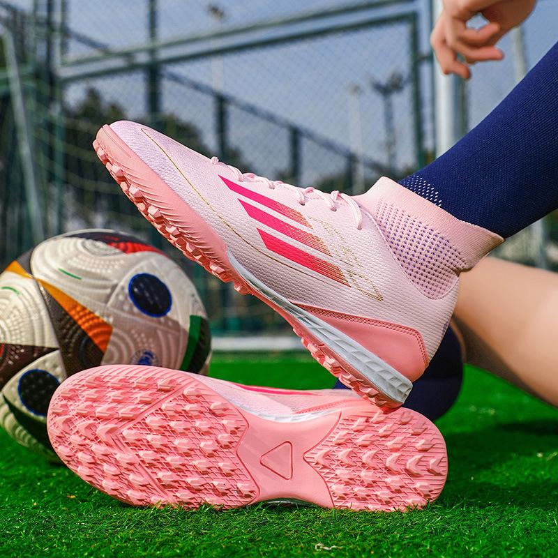 

C Romesi Оригинальные Футбольные Бутсы с Длинными Шипами для Мальчиков Студентов Сломанные Шипы Дышащие Путянь Высокие Тренировочные Бутсы Мужские и Женские 45