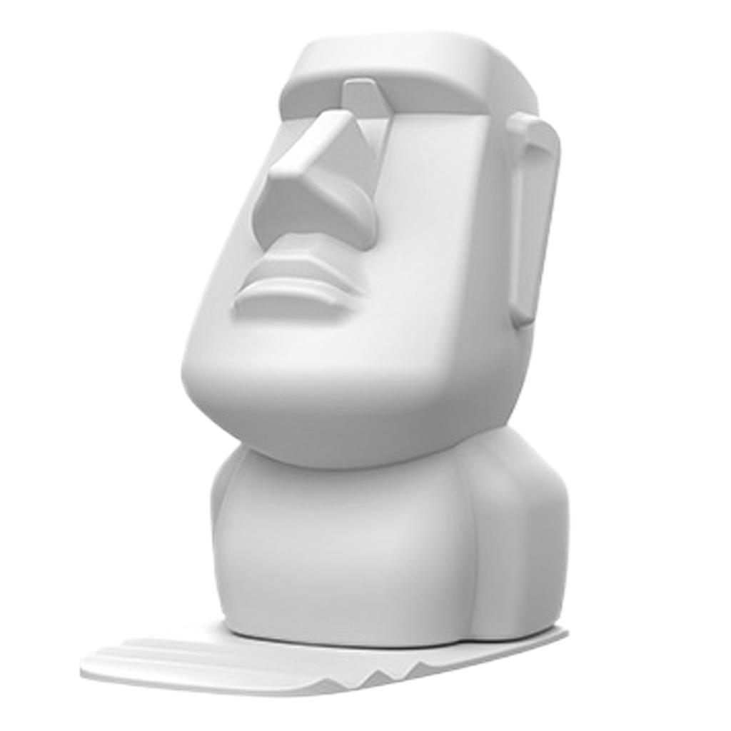 Kreativní pryskyřičné figurky sochy Moai ozdoba stojánek držák na brýle Velikonoční ostrov stojan na sluneční brýle dárek pro domácí dekoraci