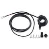 Piezas para bicicleta eléctrica con acelerador de pulgar para exteriores, 160 cm, color negro