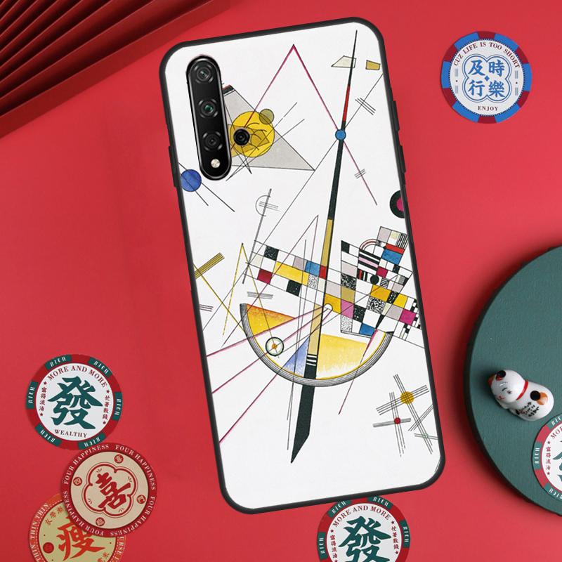 Wassily Kandinsky Abstract Artistic For Huawei Nova Y60 Y70 Y90 Y72 Y73 Y61 Y91 7i 8i 11i 12i 12s 9 10 SE P20 P30 P40 Lite Case