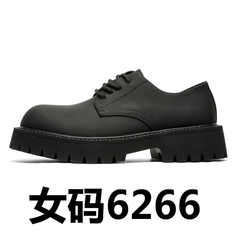 

Новые модные туфли дерби на платформе в британском стиле Новые модные мужские повседневные кожаные туфли Трендовые кожаные туфли 9266-J 40