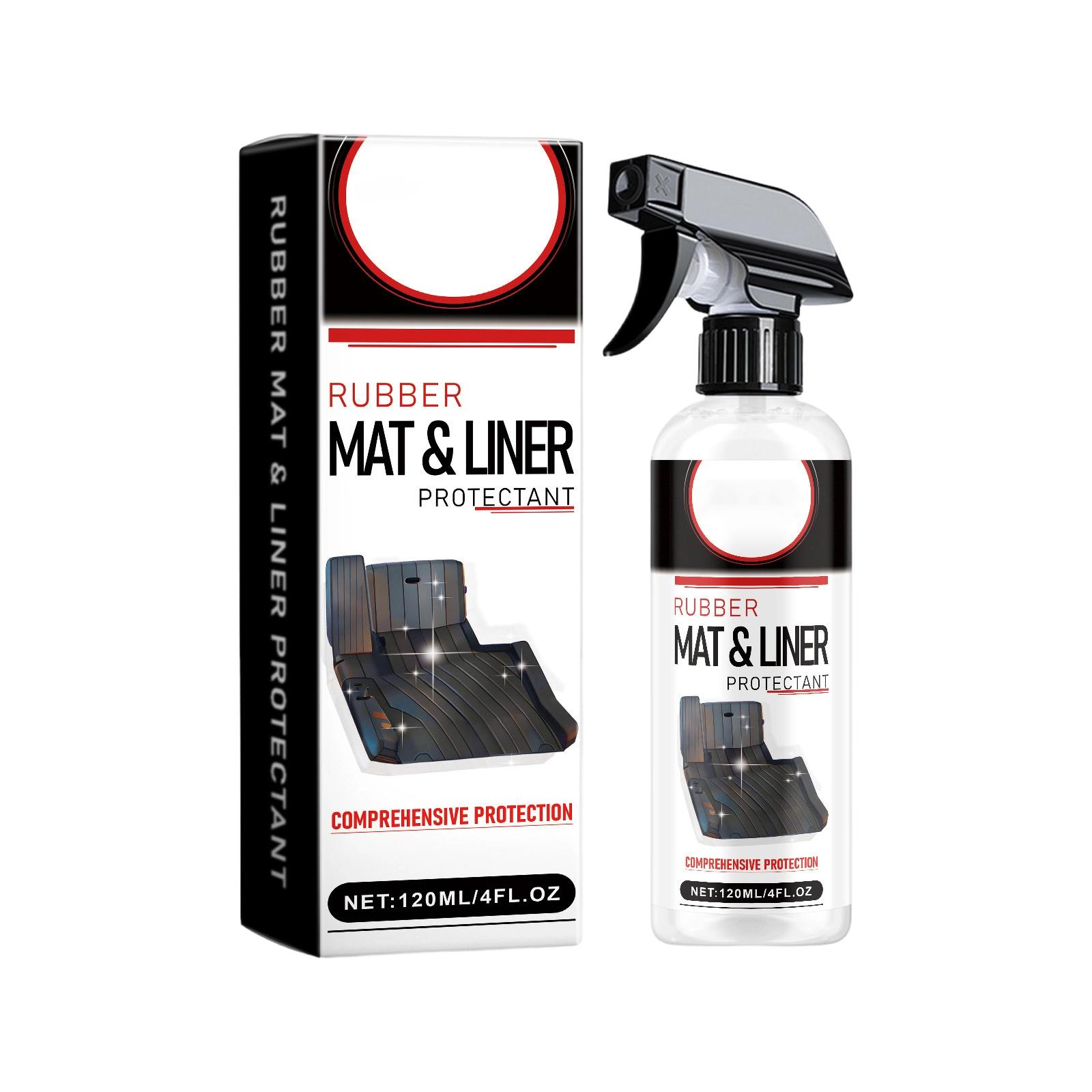 Car Rubber Mat Protectant, Car Interior Headliner And Floor Mat Degreasing Multi Purpose Foam Cleaner. 120ml