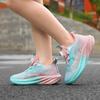 2026New Breathable Mesh Athletic Shoes for Kids, Featuring a Rotating Buckle, Lightweight Design, and Shock Absorption, Suitable for Both Boys and