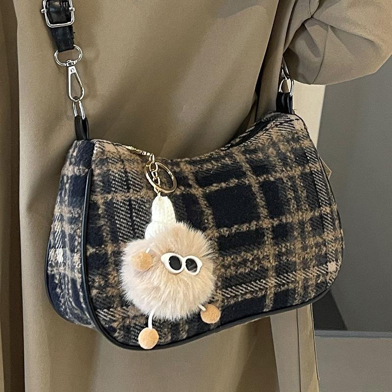 Fashion Bags for Women New Fashion Versatile Retro Crossbody Bag for Women Ins Versatile One-shoulder Crossbody Bag