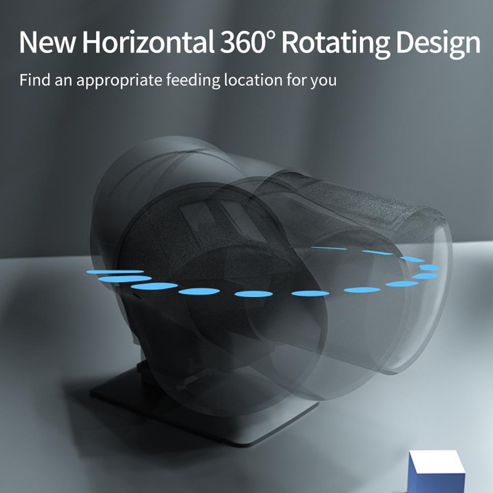 WiFi Intelligent Timing Automatic Feeder Aquarium Goldfish Feeder 210ML Large Capacity Fish Feeder Mobilephone APP