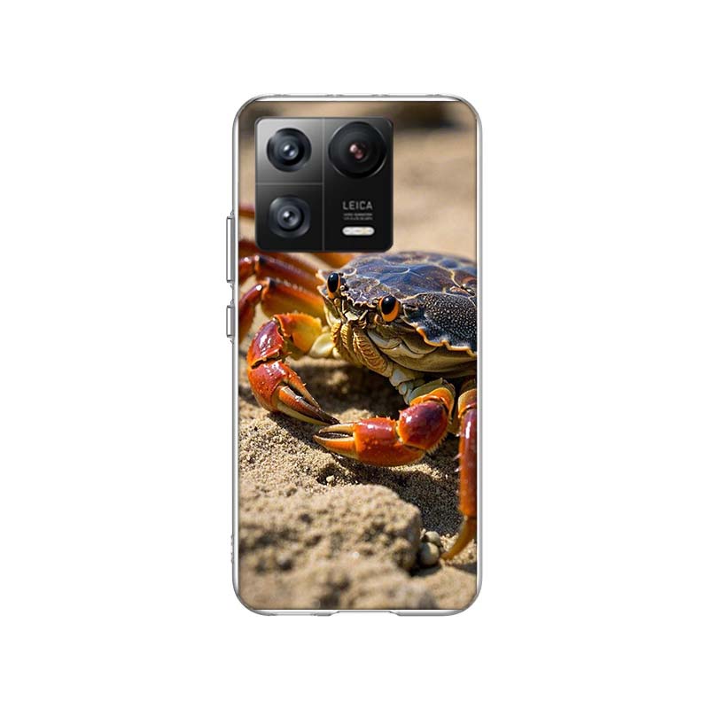 

Unique Animal Crab Phone Case For Xiaomi Poco F7 Ultra X7 X6 M8 M7 M6 M4 M3 Pro X4 Mi 15 15T 14 14T 12T 12S 10T Pro 12 11 Lite C Xiaomi Poco F7