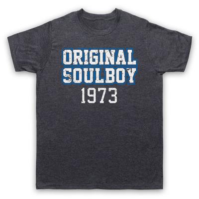 T-shirt Original Soul Boy 1973 Musique Soul du Nord Années 70 Danse Homme et Femme