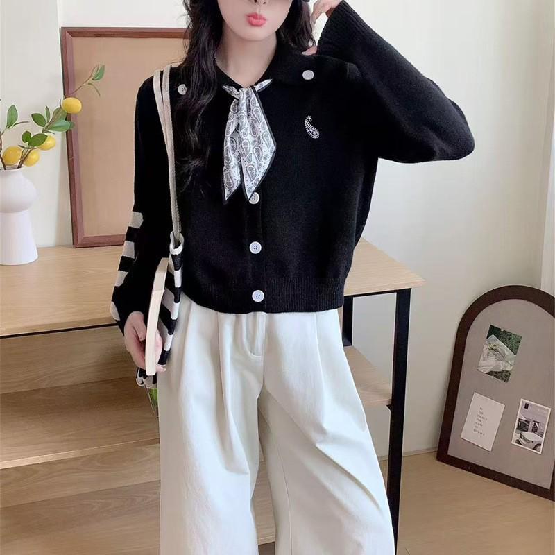Women's Soft Fluffy Solid Color Knit Cardigan - 2025 Korean Lazy Style Sweater