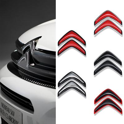 1 Stück ABS Auto Haube Kofferraum Abzeichen Aufkleber Logo Dekorative Zubehörteile Für C1 C2 C4L VTS C-ELYSEE C3-XR C5 DS3 C5X C3 C4 Picasso