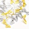 20pcs Butterfly Wings Elf Wings Beads Spacer Beads Jewelry Making Accessories DIY Handicrafts