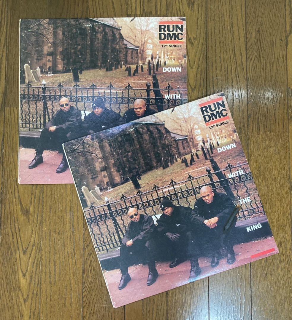 

[USED] RUN-DMC Down With The King 12-inch record, 2-disc set