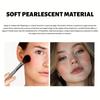 JULYSTAR Five Color Pearlized Fine Glitter Microparticle Pentel Blush Stereoscopic Contouring Tri-Color Marbled Blush