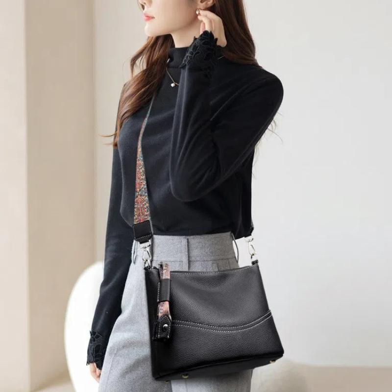 Luxus Designer Schulter Umhängetaschen Hochwertiges Leder Damen Taschen 2025 Mode Damen Handtaschen Umhänge Messenger Bag