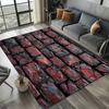 2025 New Style Brick Stone Building Wall Originality Rug Carpet for Living Room Bedroom Home Decor,kid Non-slip for Sofa Doormat