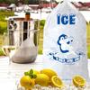 Yorajuy Small Ice Bags - 10 Portable Drawstring Ice Bags | Empty Ice Bags, Freezer Ice Storage Bags, Leakproof Ice Maker Bags for Freezer Ice Storage