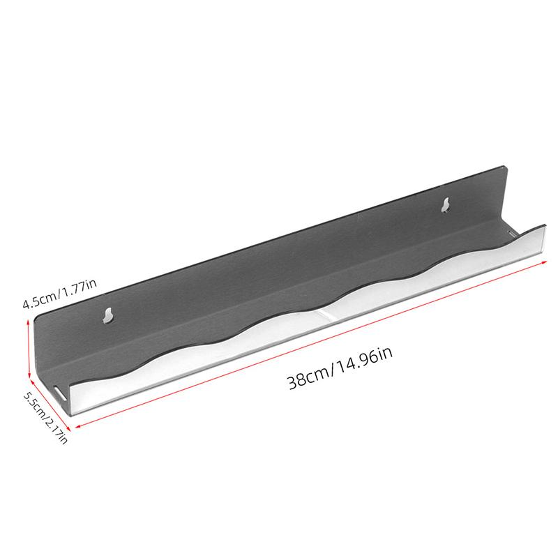 Nail Polish Display Rack Acrylic Gold Silver Storage Holder Nail Tools Wall Mount Lipstick Cosmetics Organizer