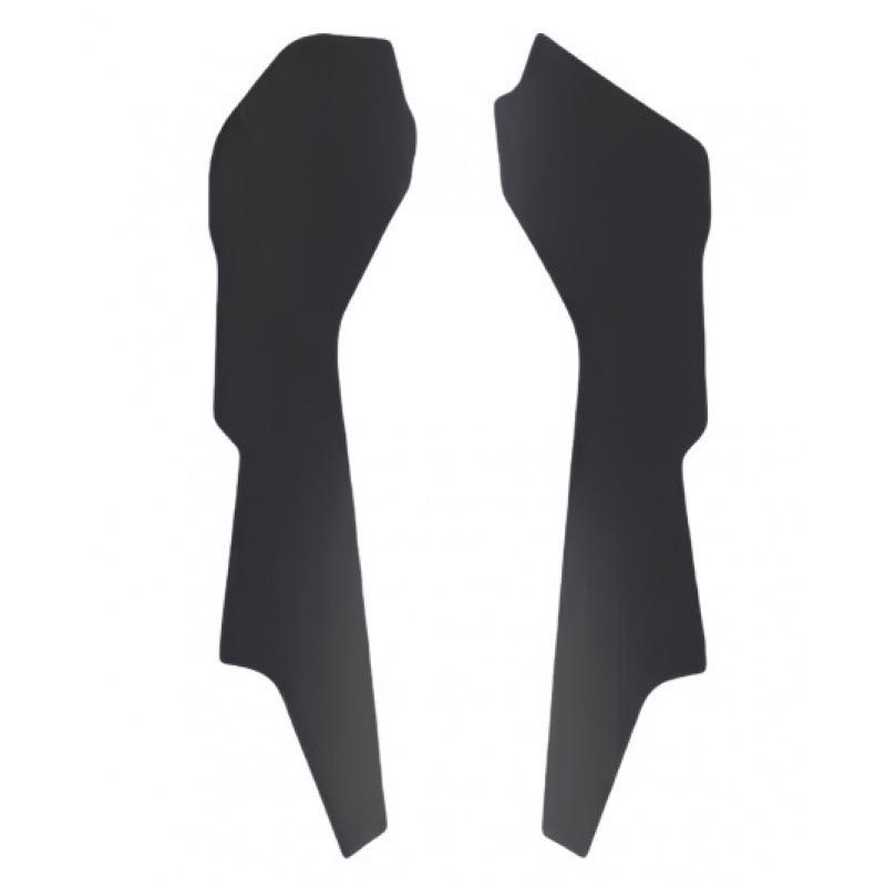 Compatible Tesla Model Y TPE Door Sill Strips & Console Kick Protection - Front, Rear, and Second Row Coverage