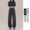 Womens High-Waisted Wide Leg Jogger Pants Loose Fit Comfortable Cotton Blend Winter Casual Trousers