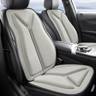 3D Atmungsaktiver Autositzbezug Sommer Autositzkissen Konvexes Design zur Wärmeableitung Schweißfest Universal Auto Stuhlmatte Kissen