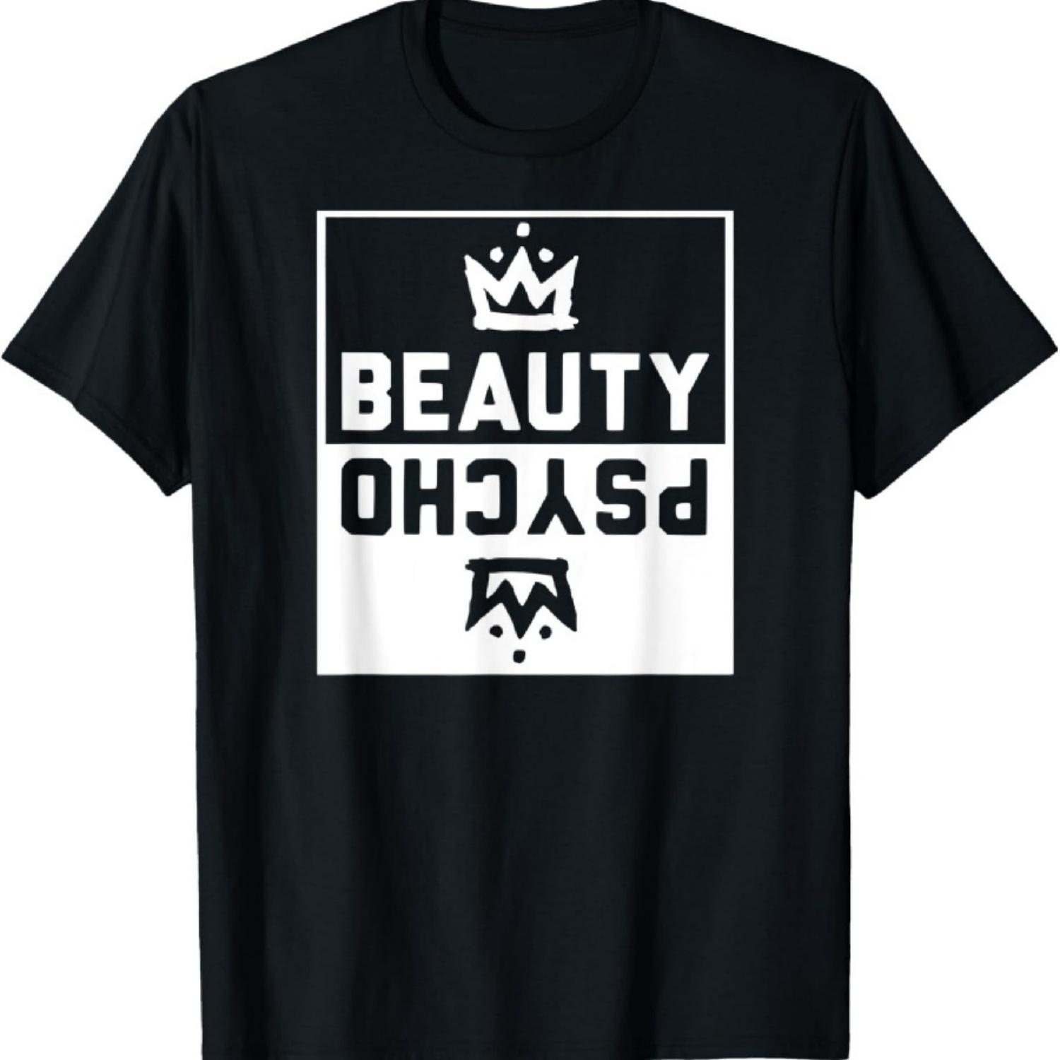 

Футболка Красота Психо XXXXXL чёрный