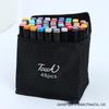 48-Color Dual Tip Alcohol-Based Marker Set for Kids, Quick-Drying Art Pens
