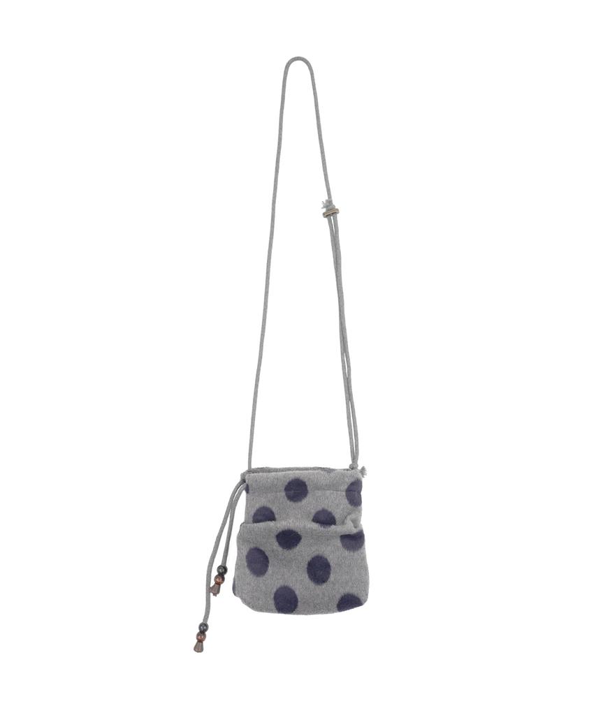 High School Disco Cozy Dot Mini Crossbody Bag_Gray