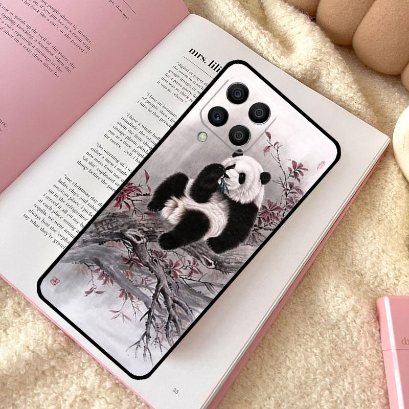 Chinese Bear Panda Case For Samsung Galaxy M31 M13 M11 M12 M14 M15 M06 M16 M36 M56 M53 M32 M52 M35 M55 M34 M54
