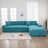 Waterproof Stretch Sofa Cover Full Fit Dustproof Stainproof Jacquard Knit Universal Osaka Leaf Design