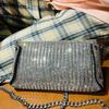 2024 Rhinestone Chain Mini Shoulder Crossbody Bag - Trendy Handheld Party Bag for Women