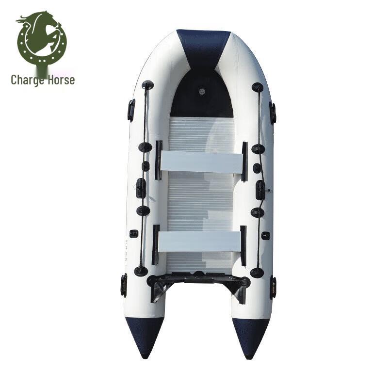 Chongfengju Heavy-Duty Aluminum Bottom Inflatable Boat