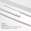 925 Silver Necklace Chain Kihei Chain Metal Hypoallergenic Popular Simple Hip Hop Accessory Necklace Chain Only Width [U7U7] Women's Men's 3MM/5MM