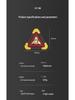 Solar Reflective Emergency Triangle Warning Light