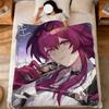 GAME Honkai Star Rail Kafka Evernight Flannel Soft Warm Plush Blanket Sofa Living Room Pet Hogar Bedroom Gift Home Car Portable