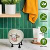 Lovely Cow Toilet Paper Holder Funny Toilet Tissue Rack Toilet Roll Paper Holder Bathroom Accessories Easy To Use