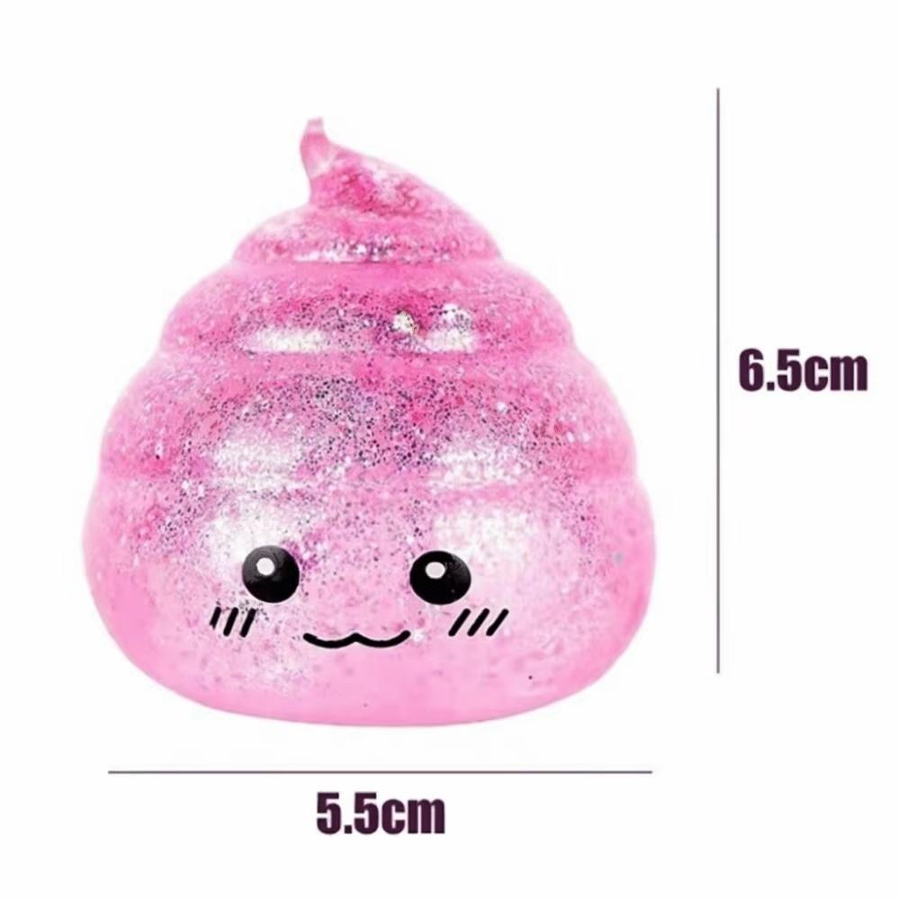 Slow Rising Poop Squishy Toys Poop Reduce Pressure Ball Novelty Poop Fidget Toy Prank Gift