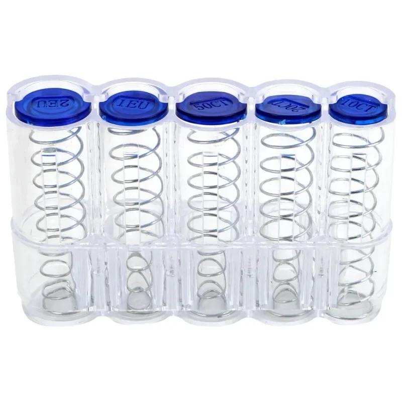 Euro Coin Dispenser Storage Box Creative Coin Holder Case Money Saving Box Jar Home Decor Coins Purse