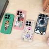For Xiaomi 15T Pro Phone Case For Xiaomi 17 Pro Max Cute Astronaut Funda For Xiaomi15T Soft Liquid Silicone Durable Back Covers