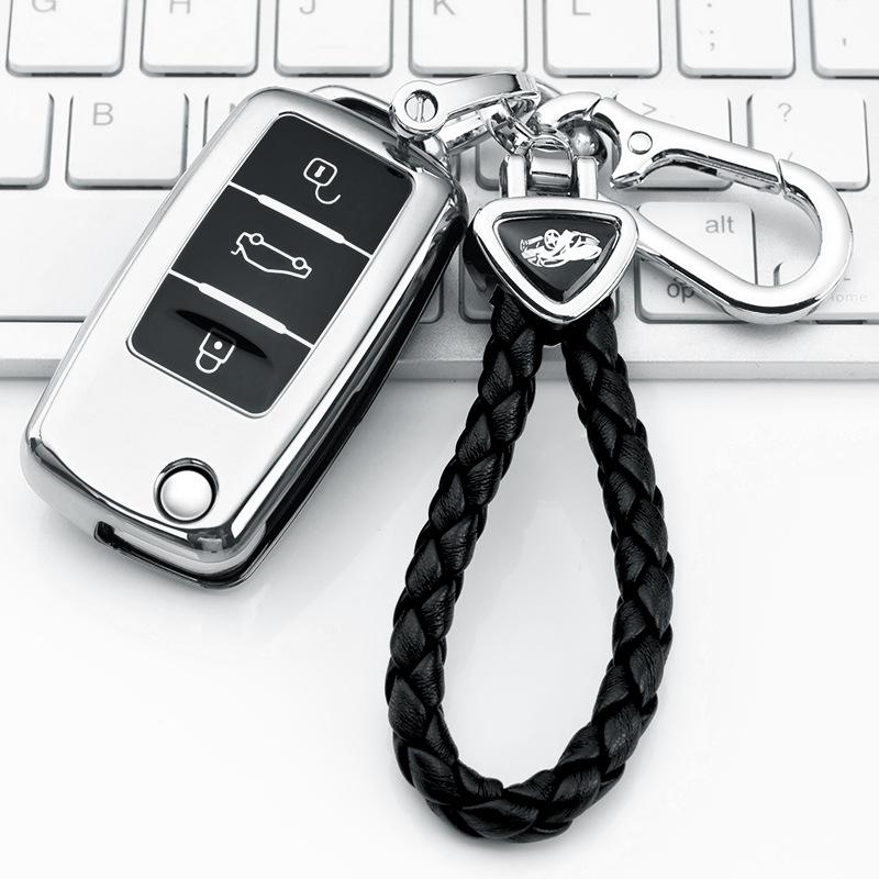 Applicable To Volkswagen Key Case Cover Buckle Case Gran Lavida New Sagitar C- Trek Bora Lavida JettapoloTiguan