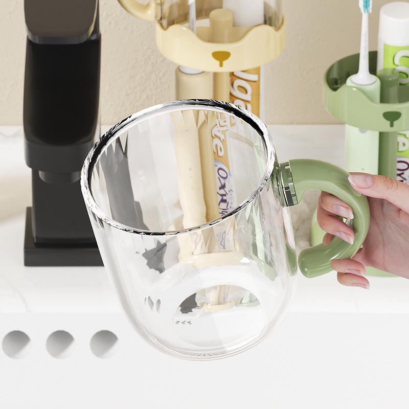 Mold-Proof Toothbrush Holder & Washbasin: Cute, Food-Grade Student Dormitory Cup with Drainage
