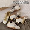 6 Age-reducing Stars Are Old and Polished Women's Shoes Are Casual and Versatile, and the Inner Height of the Board Shoes Increases.